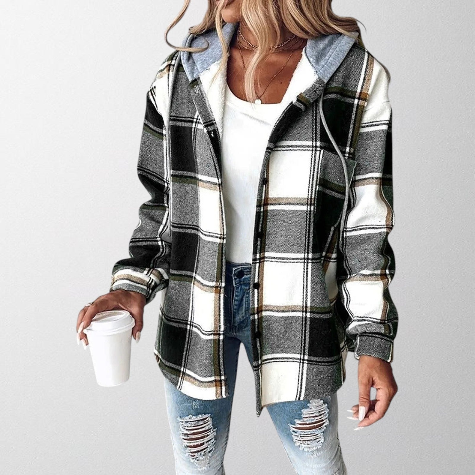 Ava | Cozy Versatile Hooded Jacket