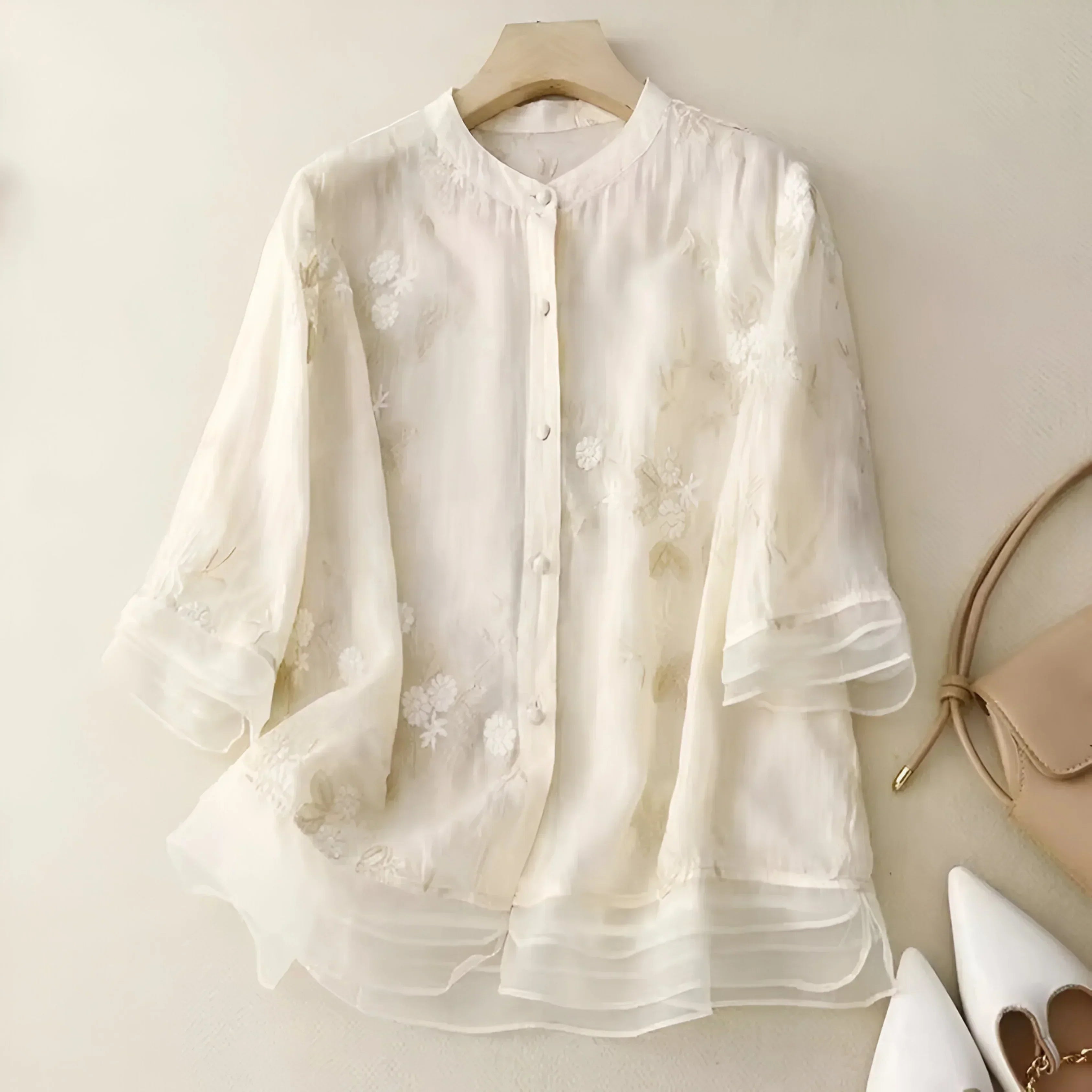 Ava | Elegant Floral Womens Top for Effortless Style