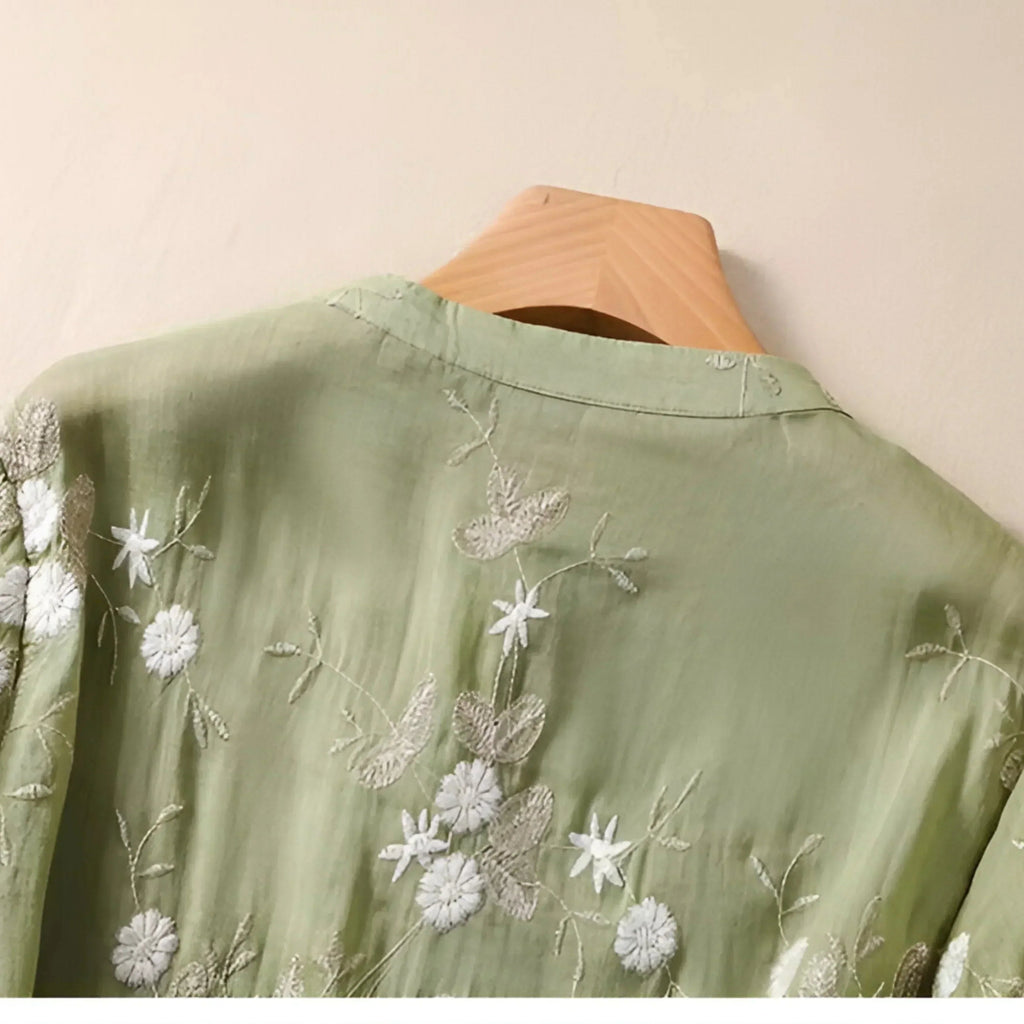 Ava | Elegant Floral Womens Top for Effortless Style