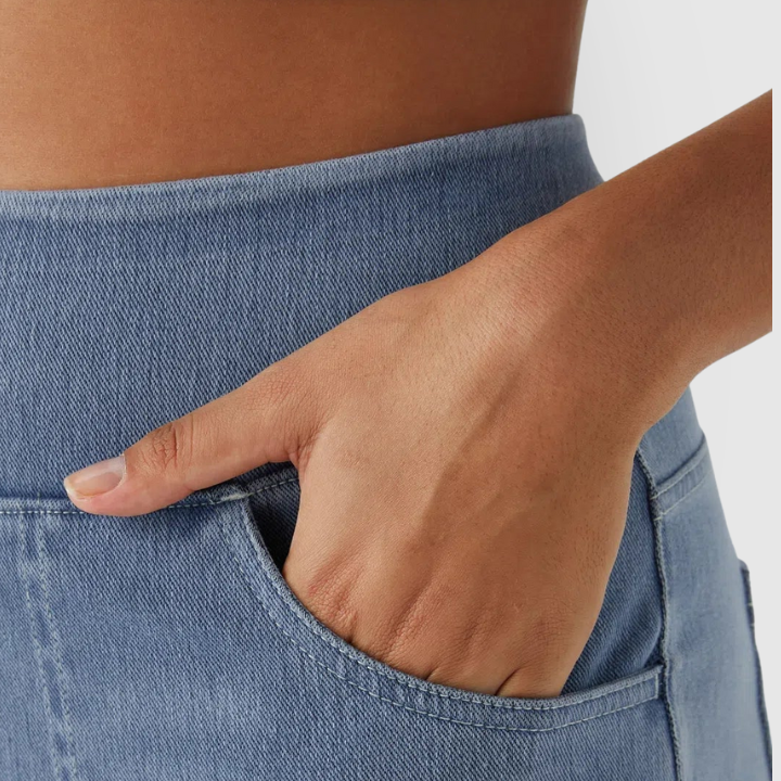 Ava | Stylish High-Waist Wide Leg Women's Pants