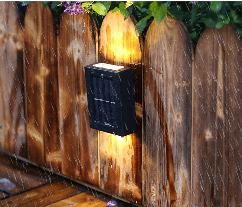 EcoLume | Sustainable Solar-Powered Outdoor Wall Light
