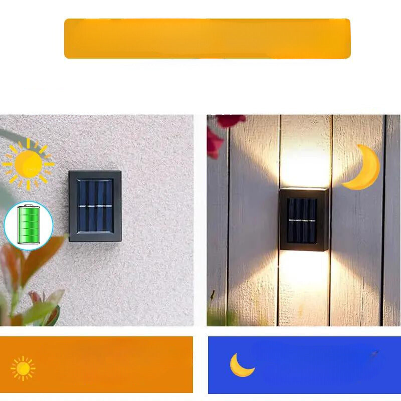 EcoLume | Sustainable Solar-Powered Outdoor Wall Light
