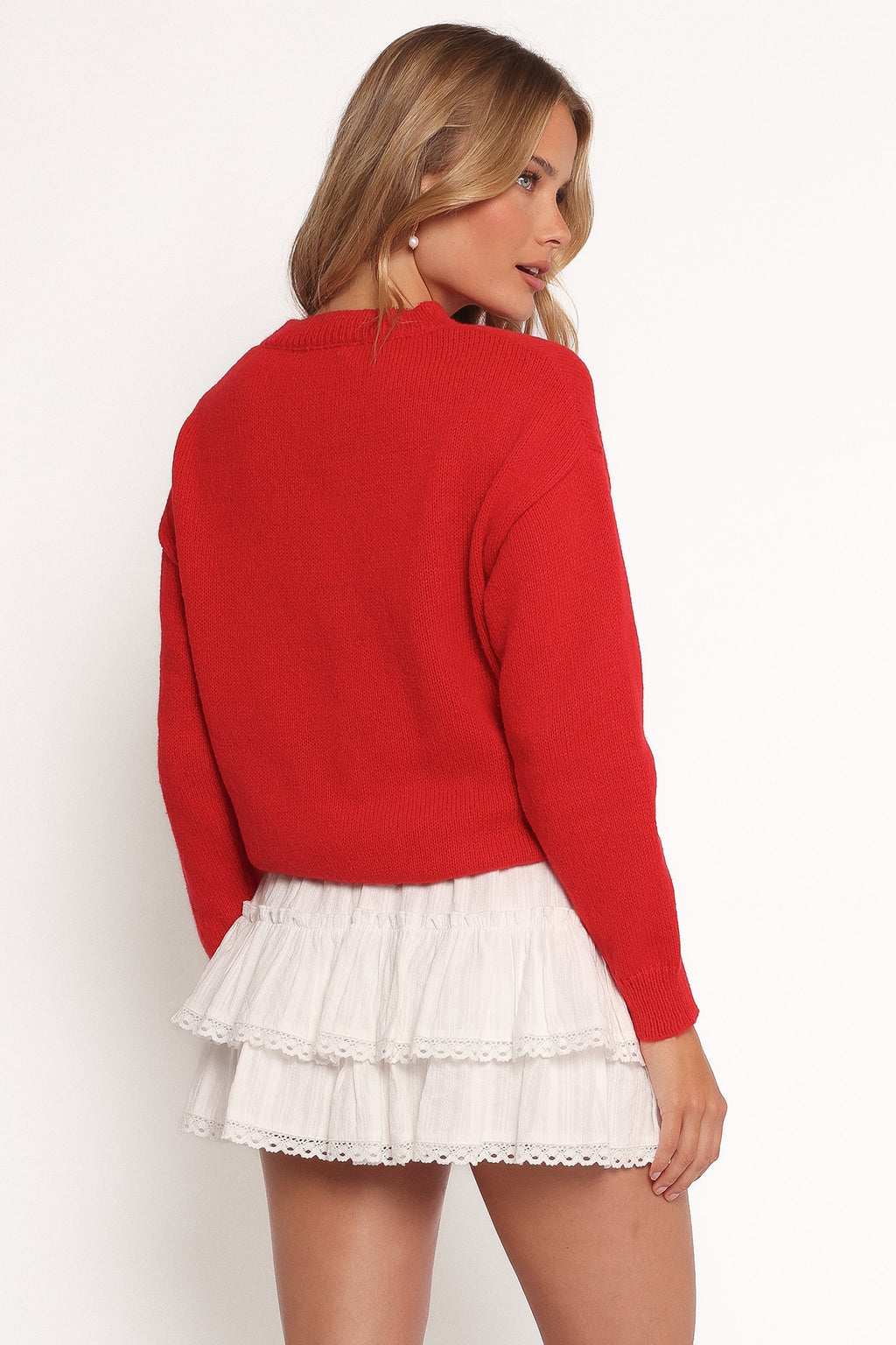 Ella | Charming Oversized Women's Sweater with Embroidery