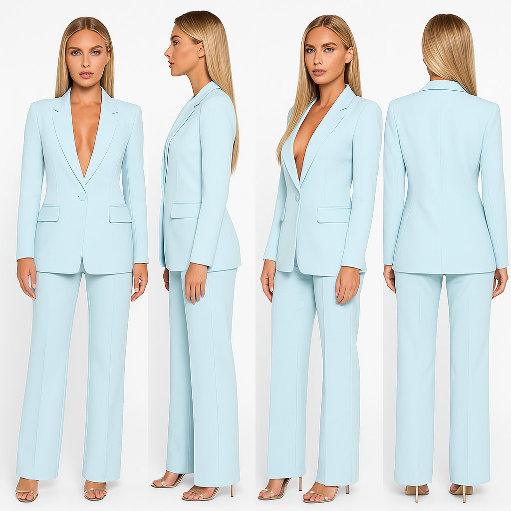 Ella | Chic Tailored Women's Suit Set with Blazer and Pants
