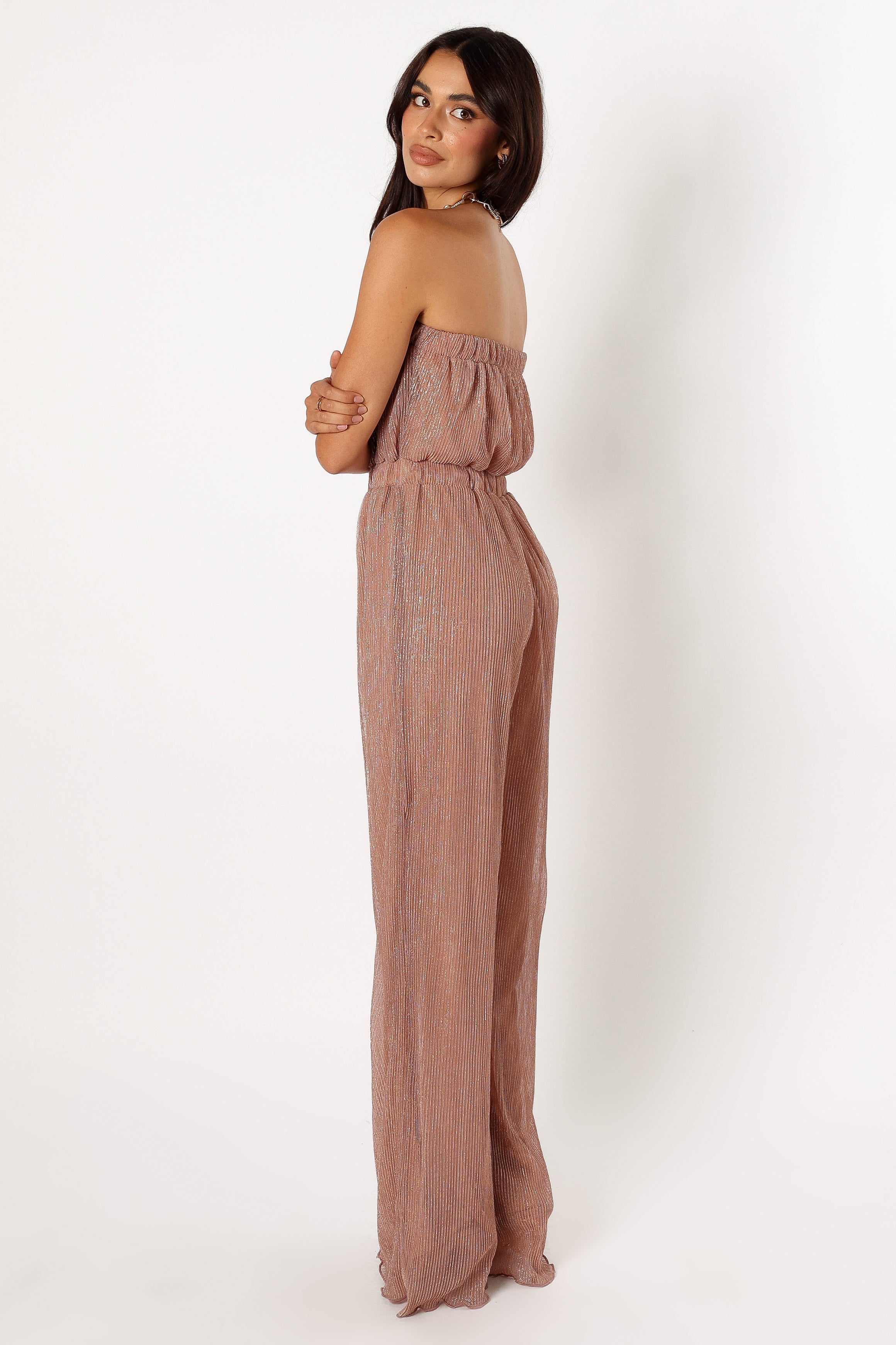Ella | Elegant Strapless Jumpsuit for Women