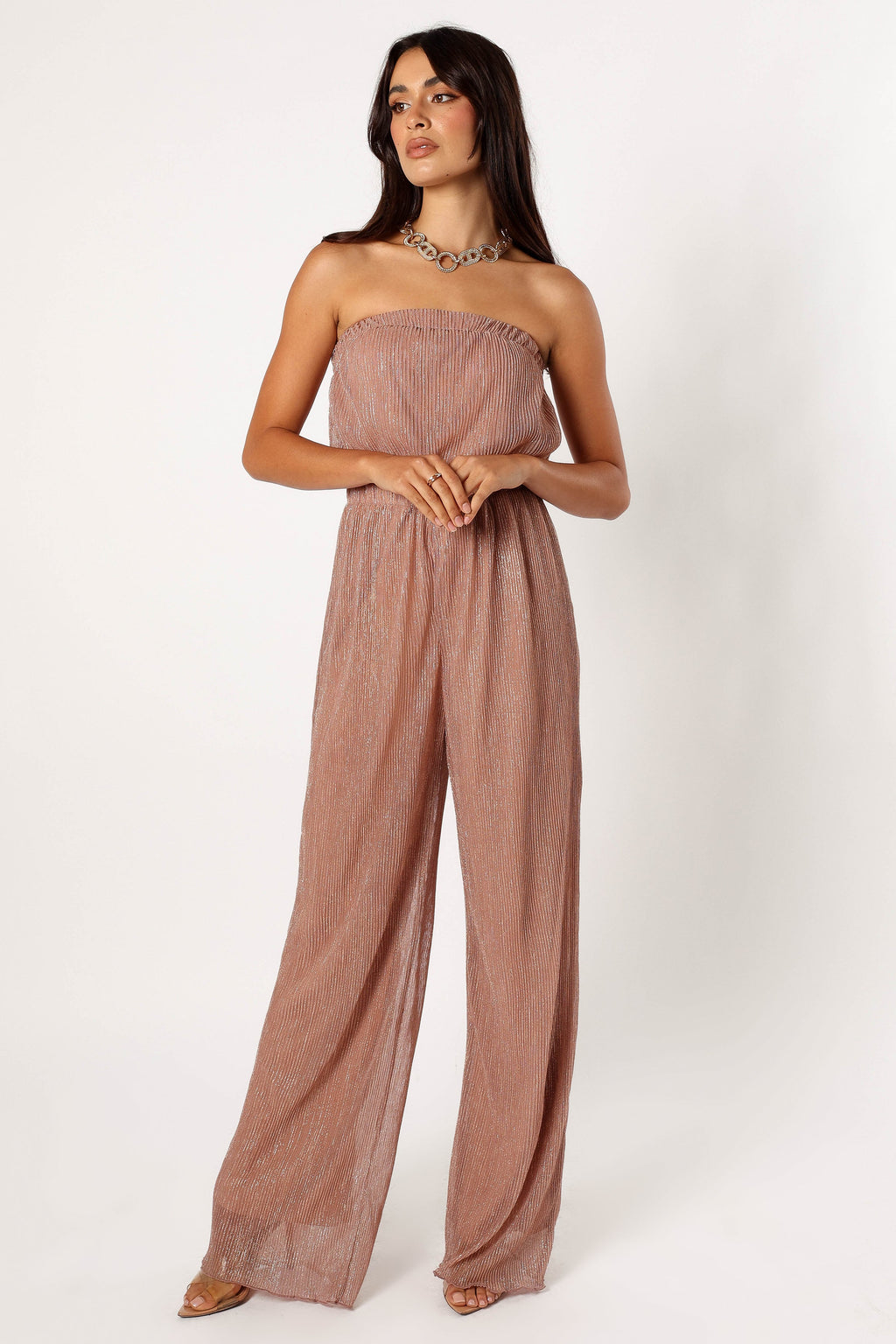 Ella | Elegant Strapless Jumpsuit for Women