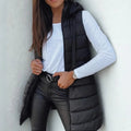 Ella | Lightweight Black Puffer Vest for Women