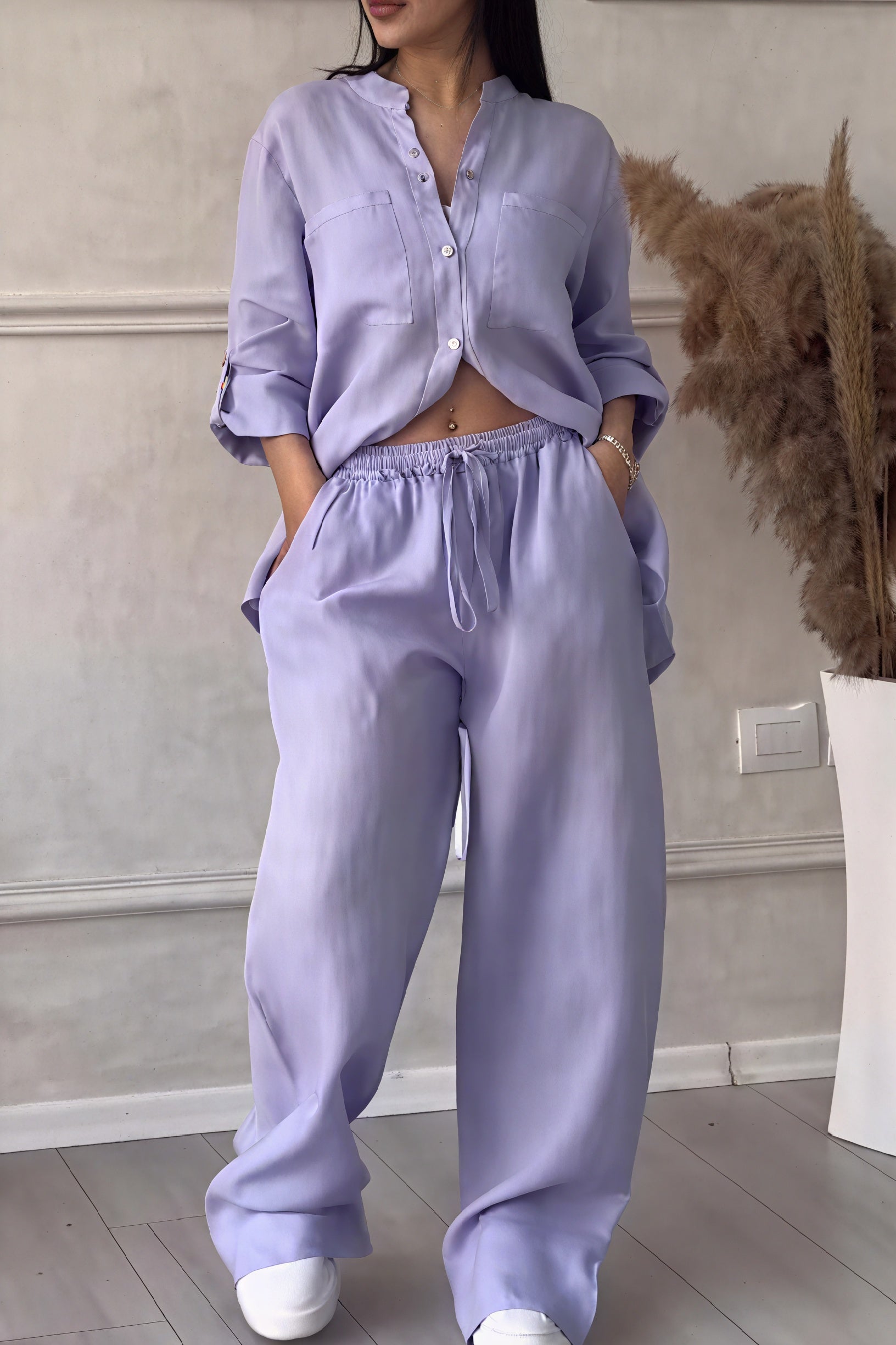 Ella | Relaxed Elegant Two-Piece Women's Outfit Set