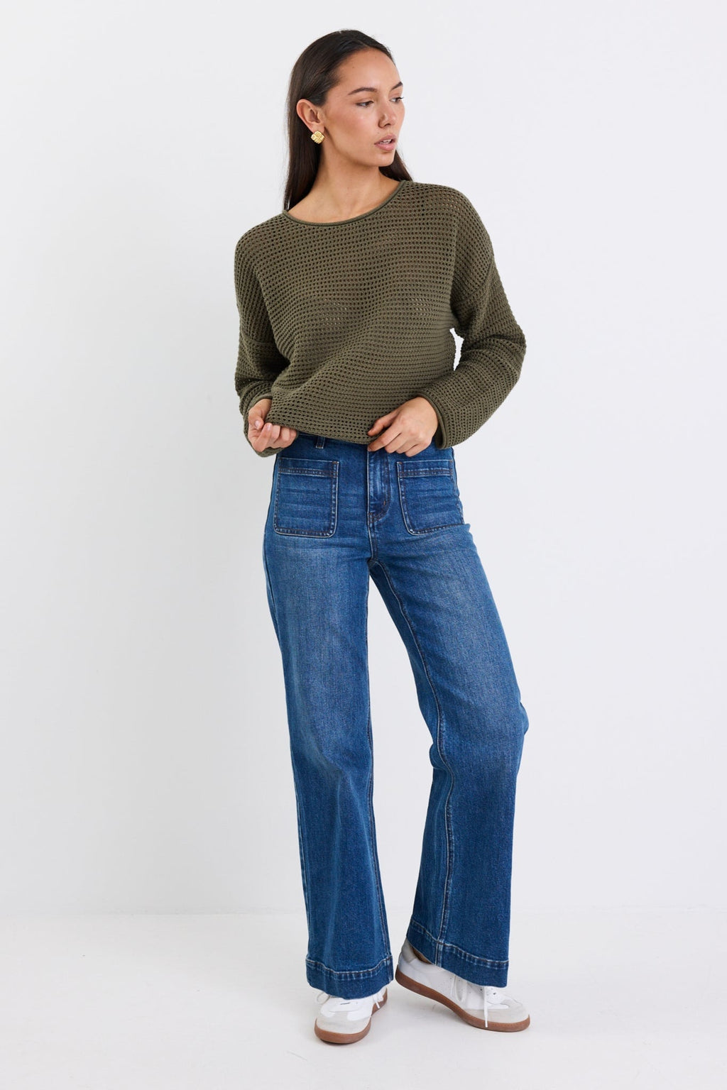 Ella | Soft Crochet Knit Jumper for All Seasons