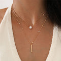 Ella | Timeless Vintage Gold Necklace Set