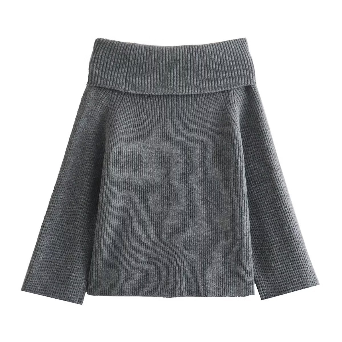 Emily | Cozy Chic Off Shoulder Knit Mini Dress