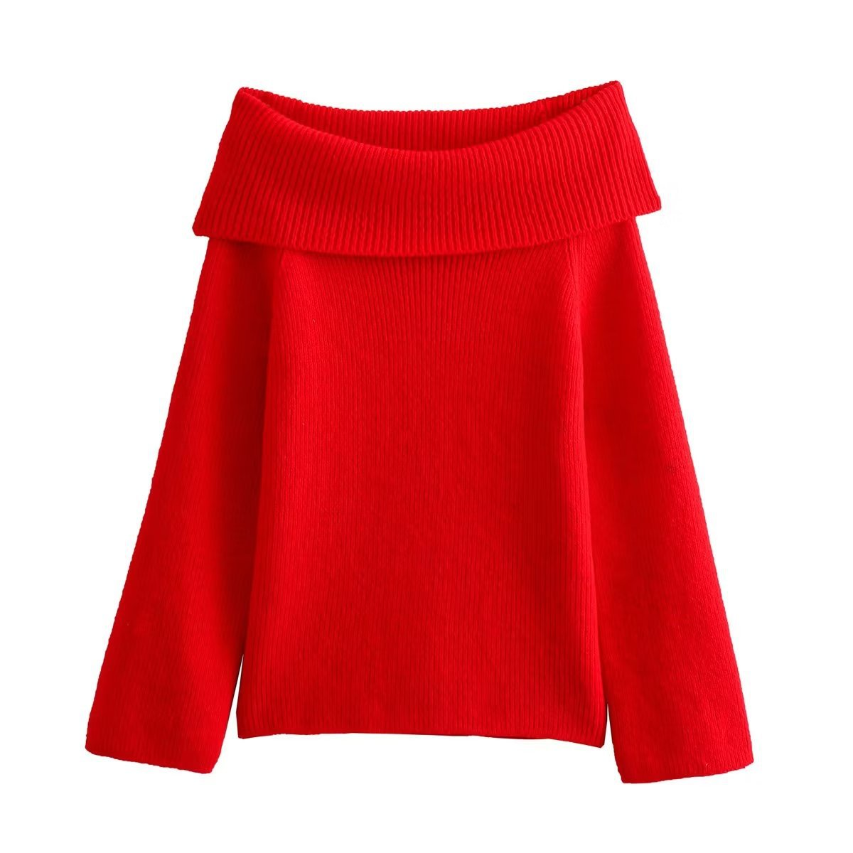 Emily | Cozy Chic Off Shoulder Knit Mini Dress