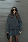 Emily | Cozy Elegant Knit Sweater and Skirt Set