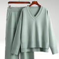 Emily | Cozy Relaxed V Neck Lounge Set