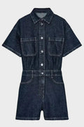 Emma | Casual Stylish Denim Utility Romper
