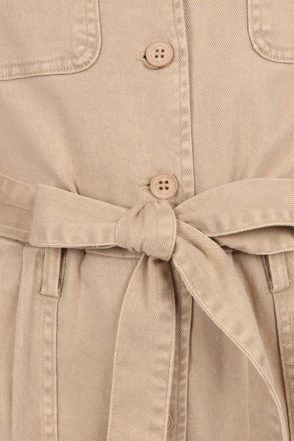 Emma | Chic Khaki Denim Jumpsuit for Women