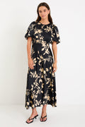 Emma | Elegant Floral Summer Maxi Dress