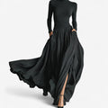 Emma | Elegant High Waist Maxi Skirt With Fitted Shirt