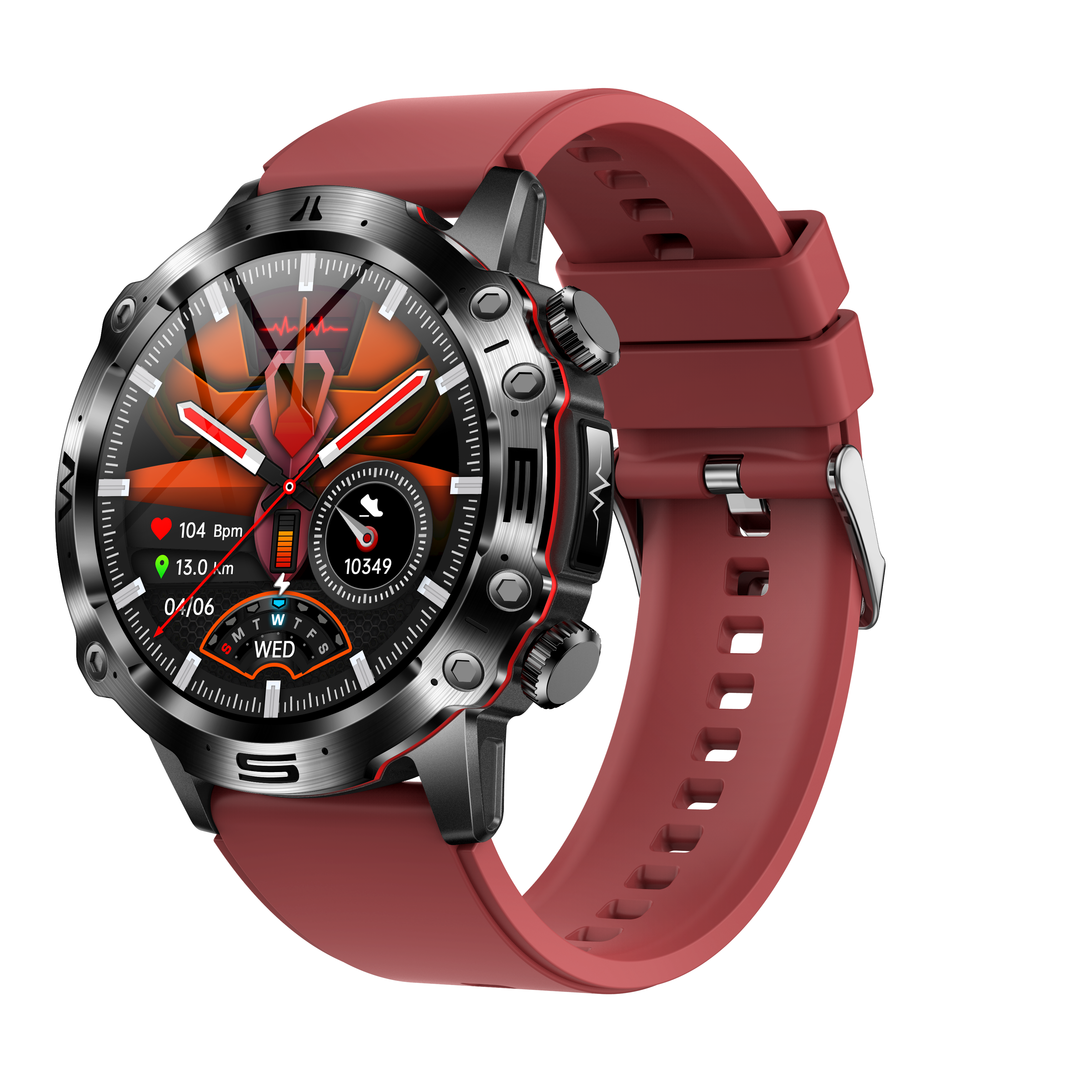 Ethan | Advanced Health Monitoring Smartwatch with ECG and Bluetooth Connectivity