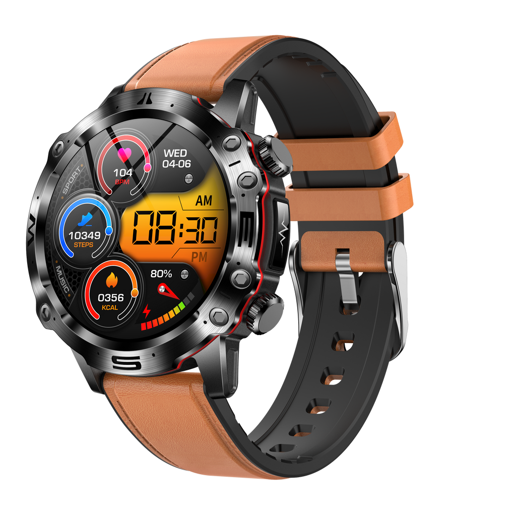 Ethan | Advanced Health Monitoring Smartwatch with ECG and Bluetooth Connectivity