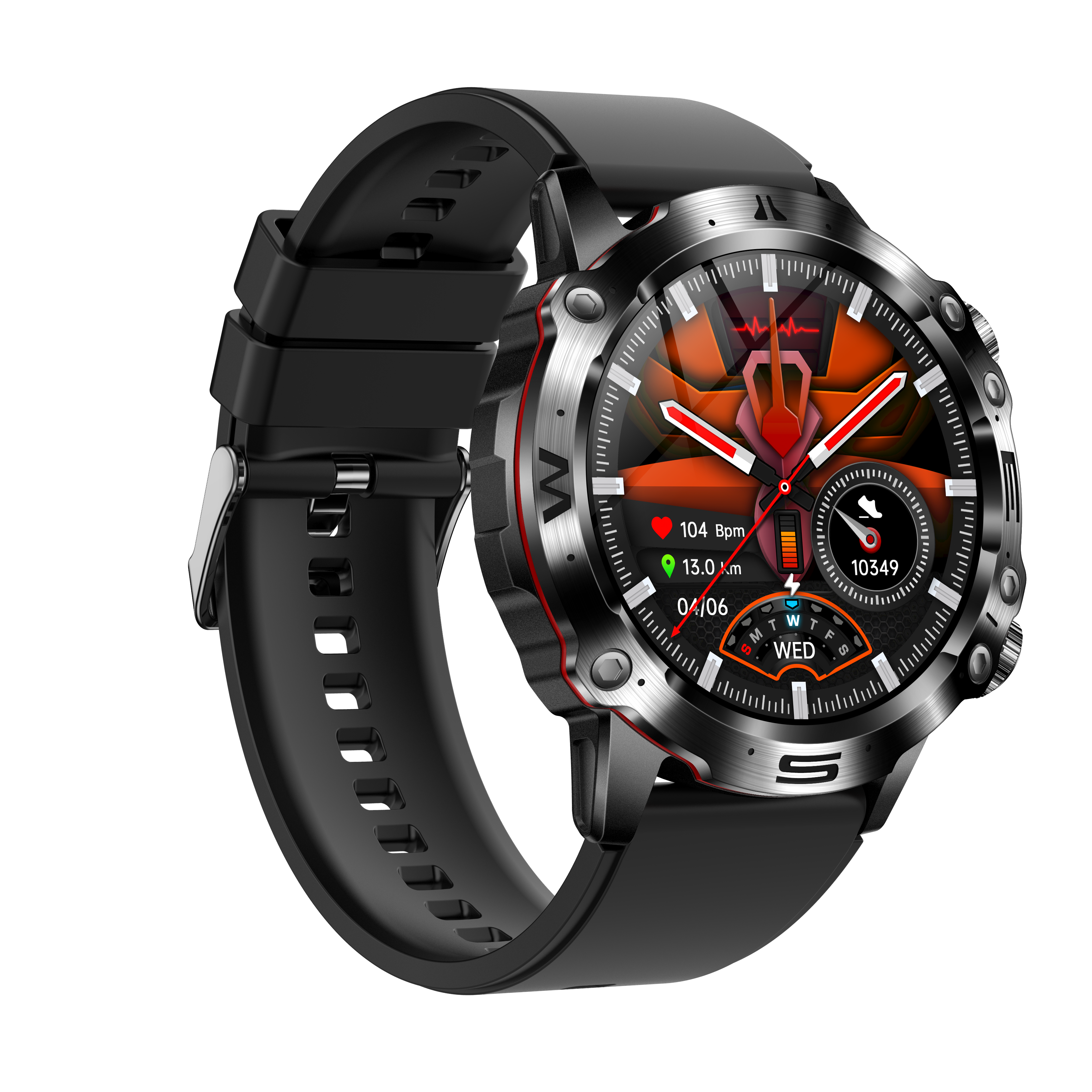 Ethan | Advanced Health Monitoring Smartwatch with ECG and Bluetooth Connectivity