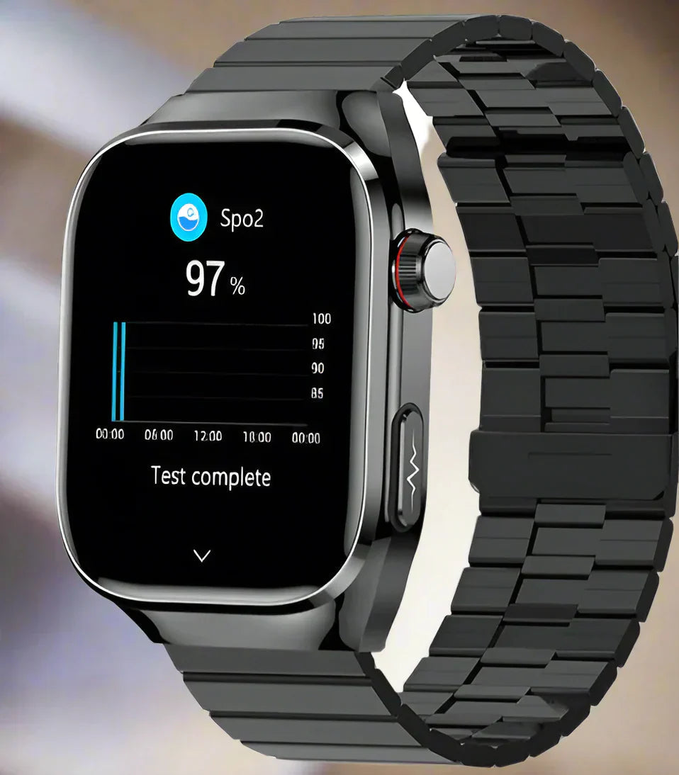 Ethan | Advanced Health Smartwatch with ECG and Blood Sugar Monitoring