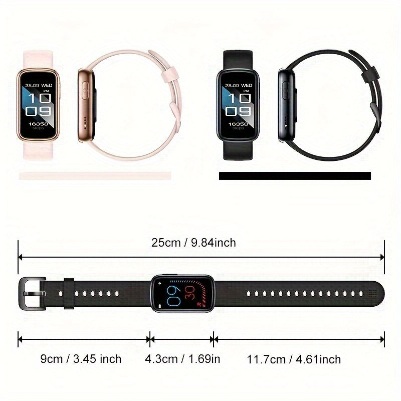 Ethan | Durable Waterproof Fitness Smartwatch with Long Battery Life
