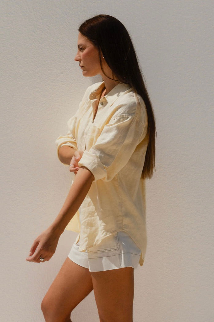 Ethan | Lightweight Oversized Linen Shirt