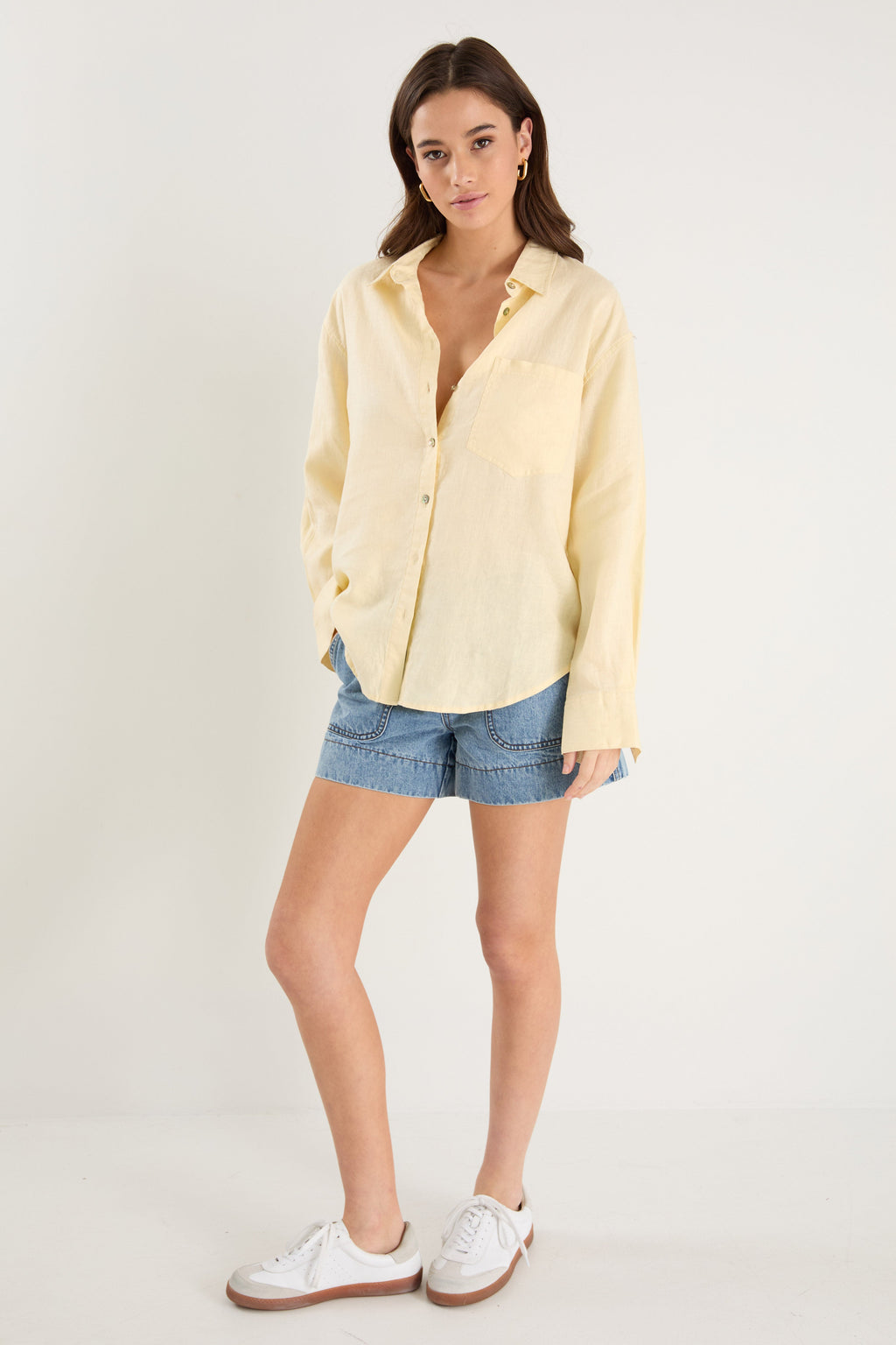 Ethan | Lightweight Oversized Linen Shirt