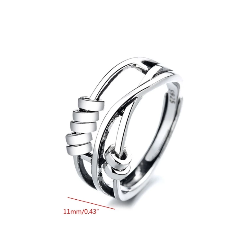 Ethan | Stylish Fidget Spinner Ring for Anxiety Relief