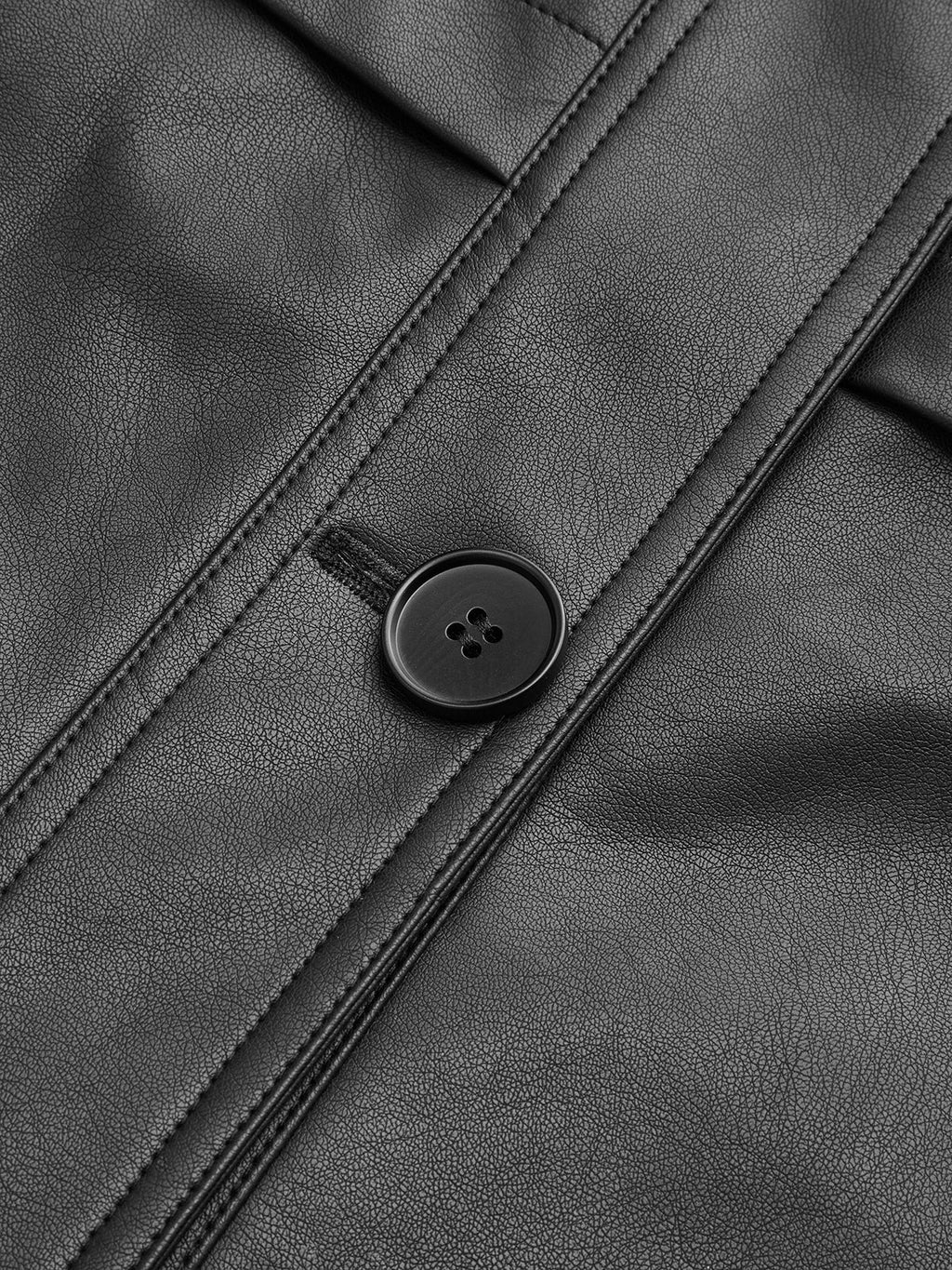 Ethan | Stylish Quilted Belted PU Leather Jacket