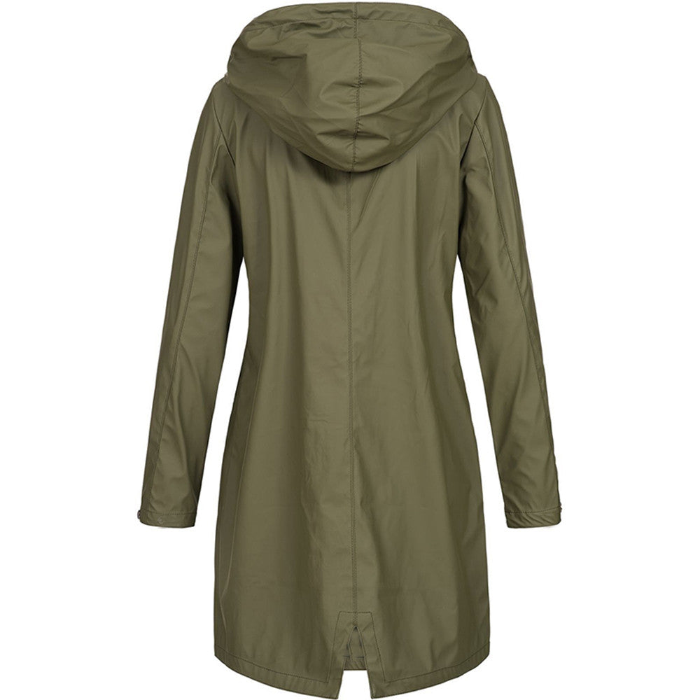 Evelyn | Elegant Lightweight Rain Jacket for Women, Waterproof and Stylish