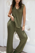 Jordan | Chic High Waisted Wide Leg Trousers Women