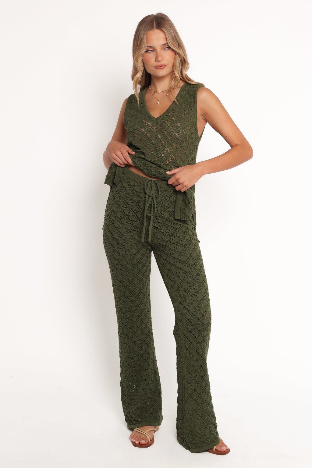 Jordan | Chic High Waisted Wide Leg Trousers Women