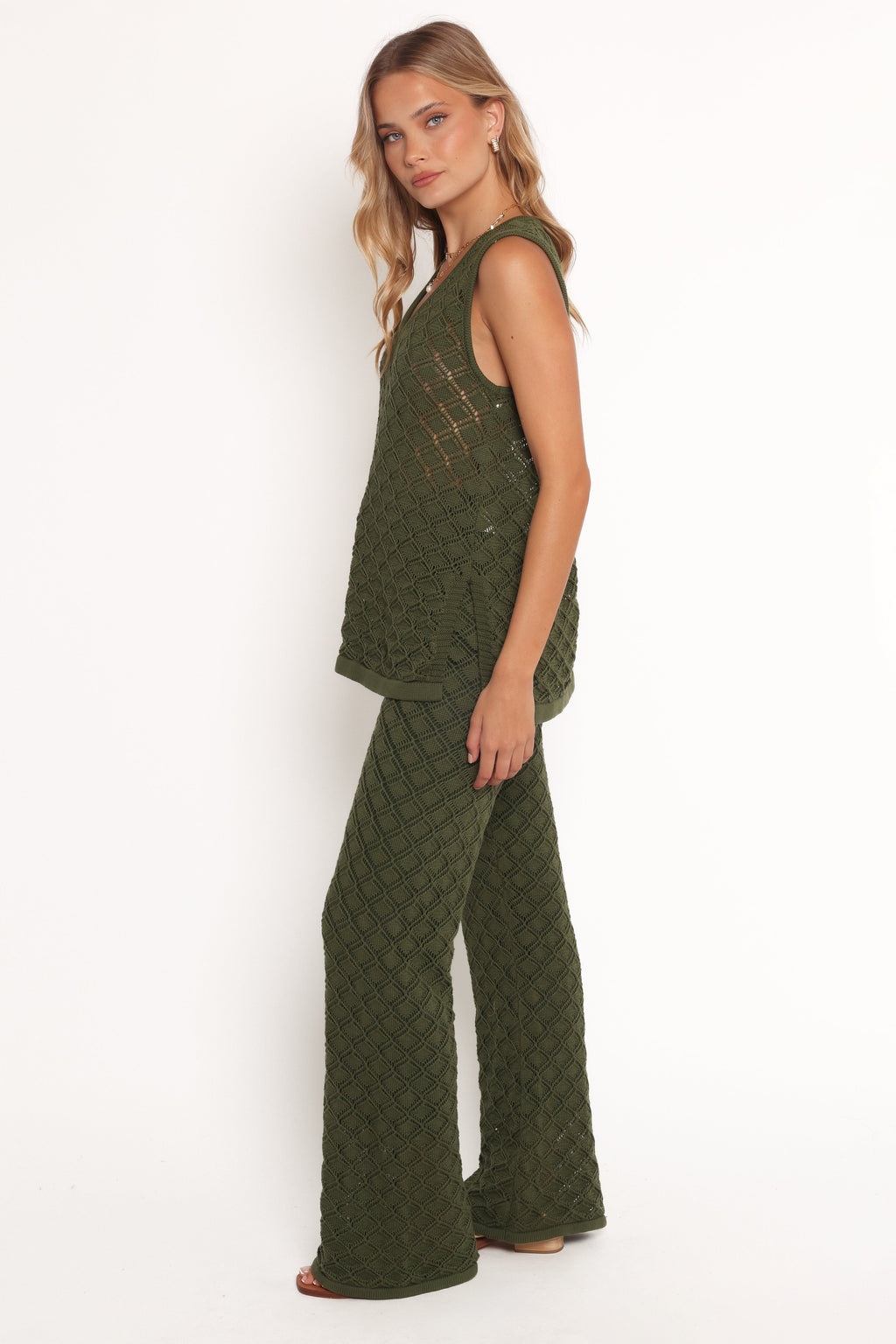 Jordan | Chic High Waisted Wide Leg Trousers Women