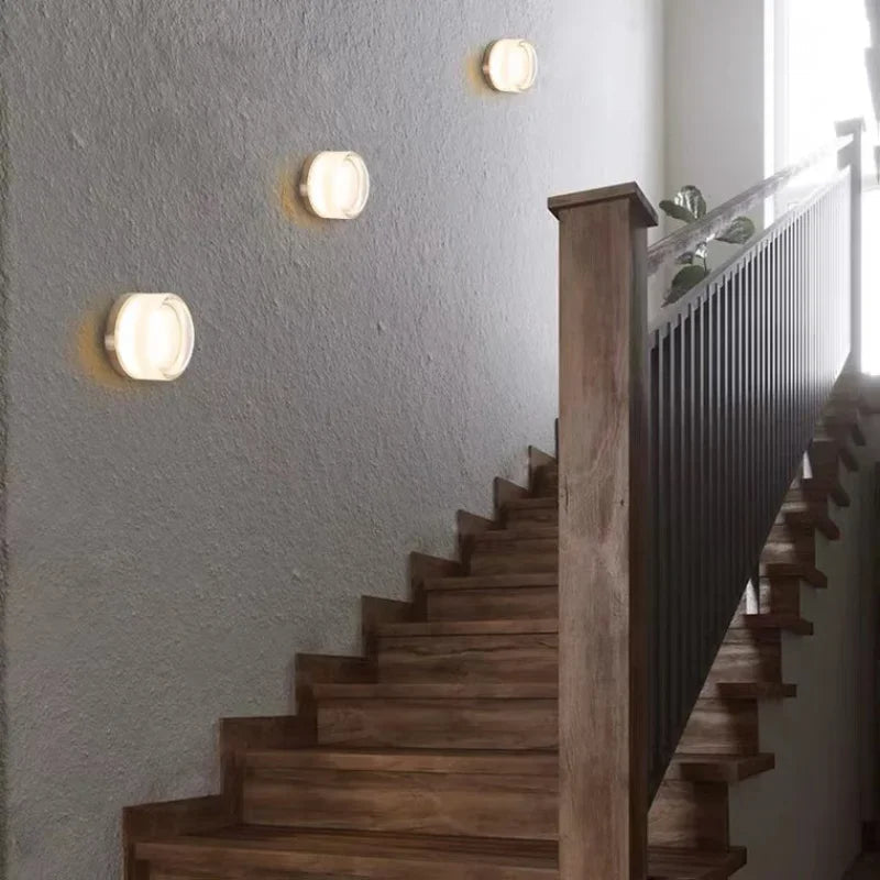 LumiSphere | Modern Sleek Black LED Wall Sconce Lighting Fixture