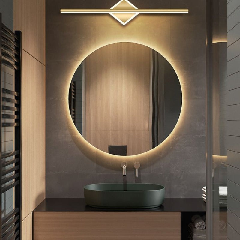 Luminara | Modern Elegant Black Gold Wall Sconce Light for Contemporary Spaces