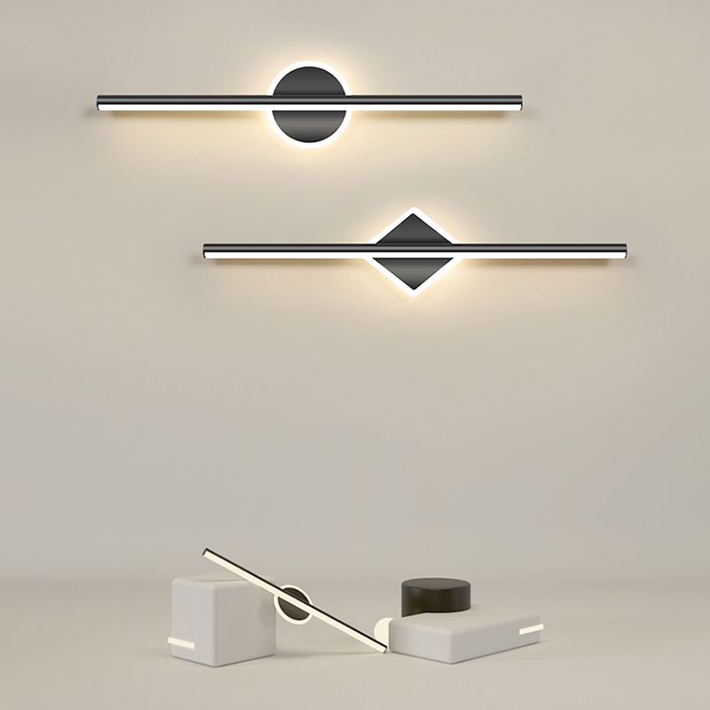 Luminara | Modern Elegant Black Gold Wall Sconce Light for Contemporary Spaces