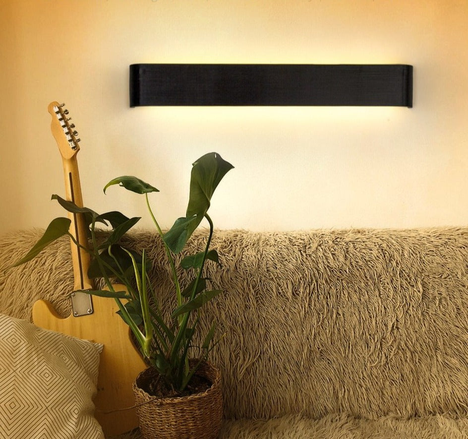 Luminara | Sleek Modern Aluminium Wall Sconce Lighting Fixture