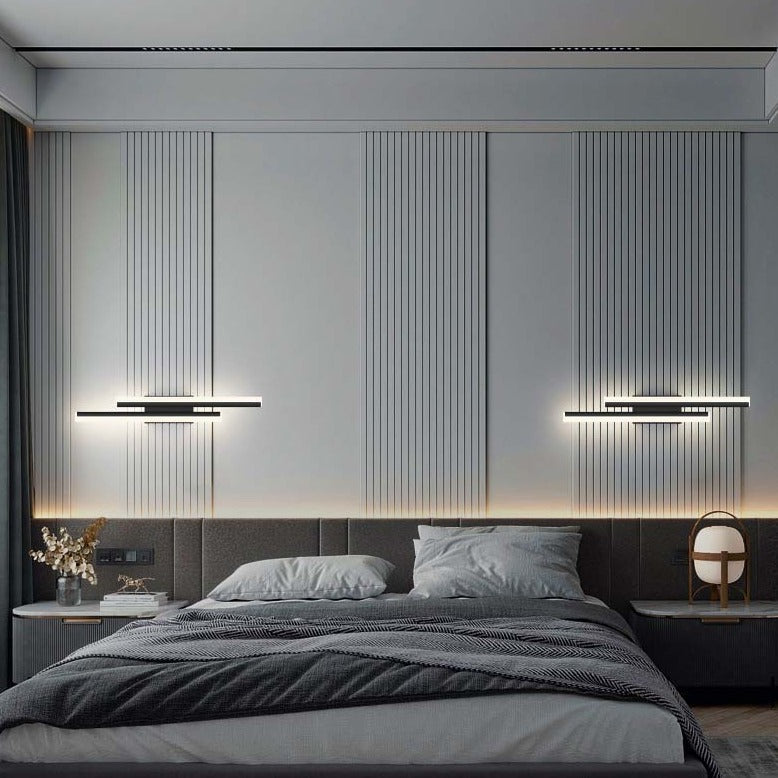 LumosStripe | Sleek Modern LED Wall Sconce Lighting for Contemporary Spaces