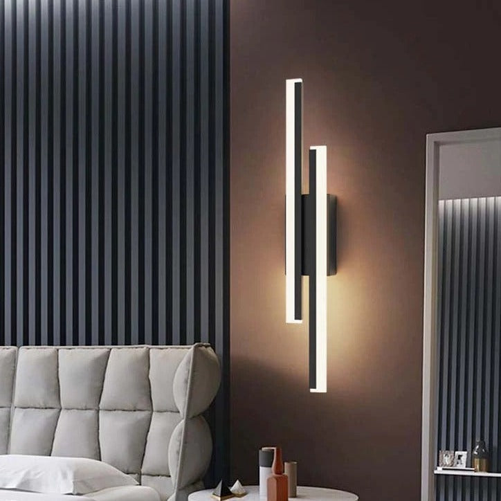 LumosStripe | Sleek Modern LED Wall Sconce Lighting for Contemporary Spaces