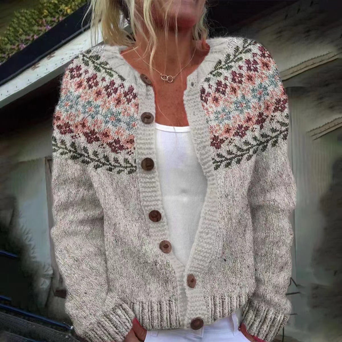 Madison | Cozy Vintage Long Cardigan Sweater