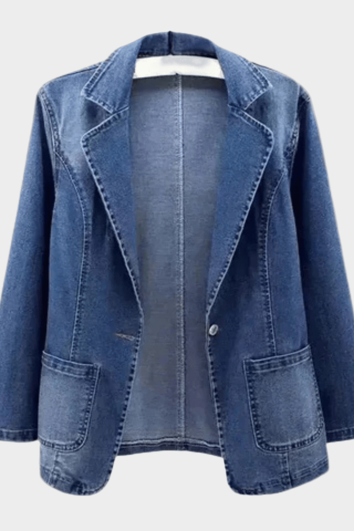 Mason | Casual Lightweight Denim Blazer Jacket