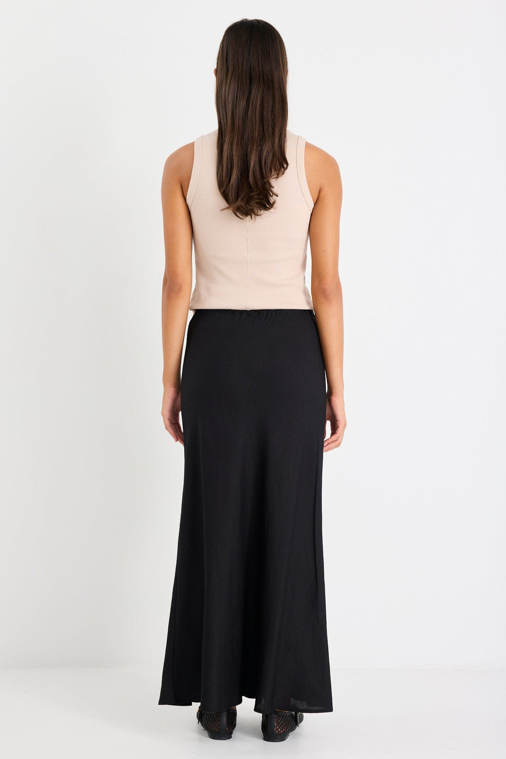 Mason | Chic Long Black Maxi Skirt For Women