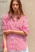 Mason | Comfortable Oversized Stripe Shirt