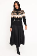Mason | Cozy Festive Mockneck Sweater for Women