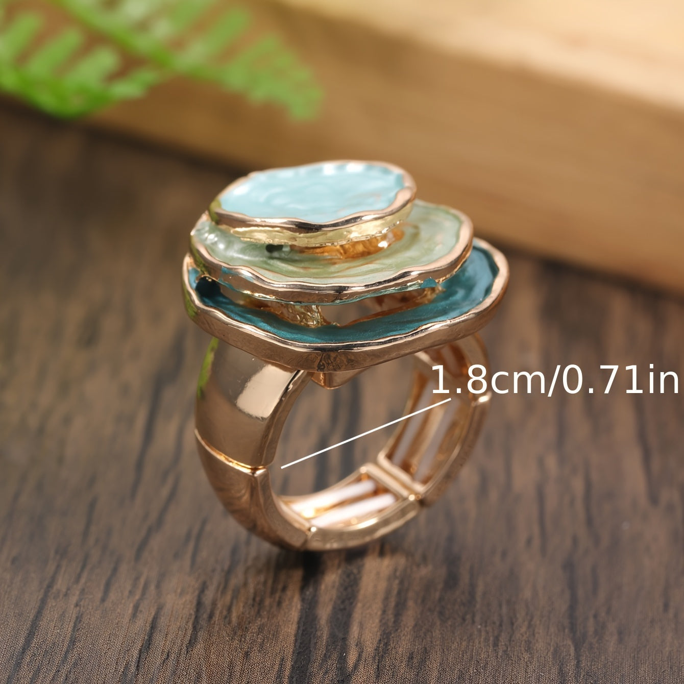 Elegant Colorful Ring