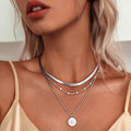 Gold Triple Layer Necklace
