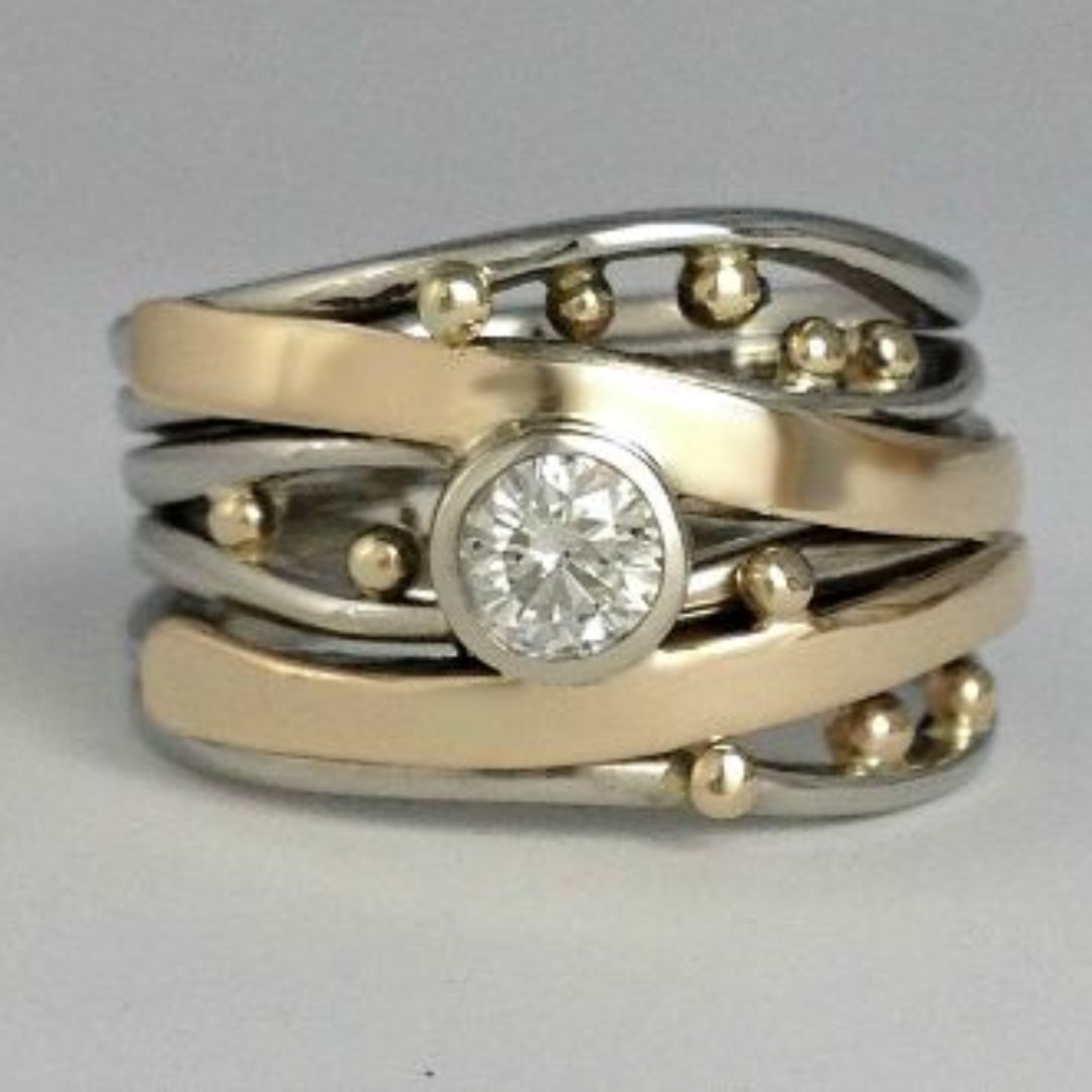 Handmade Gold Ring for Women