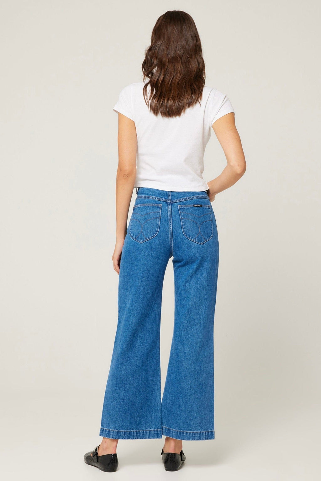 Mason | High Rise Wide Leg Denim Jeans